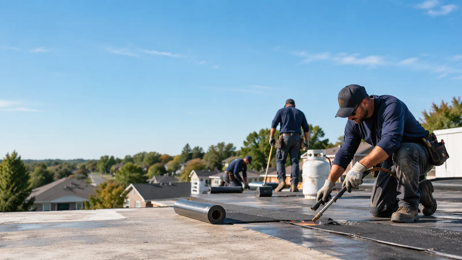 Flat Roof Leak Repair providers in Mcclure, IL